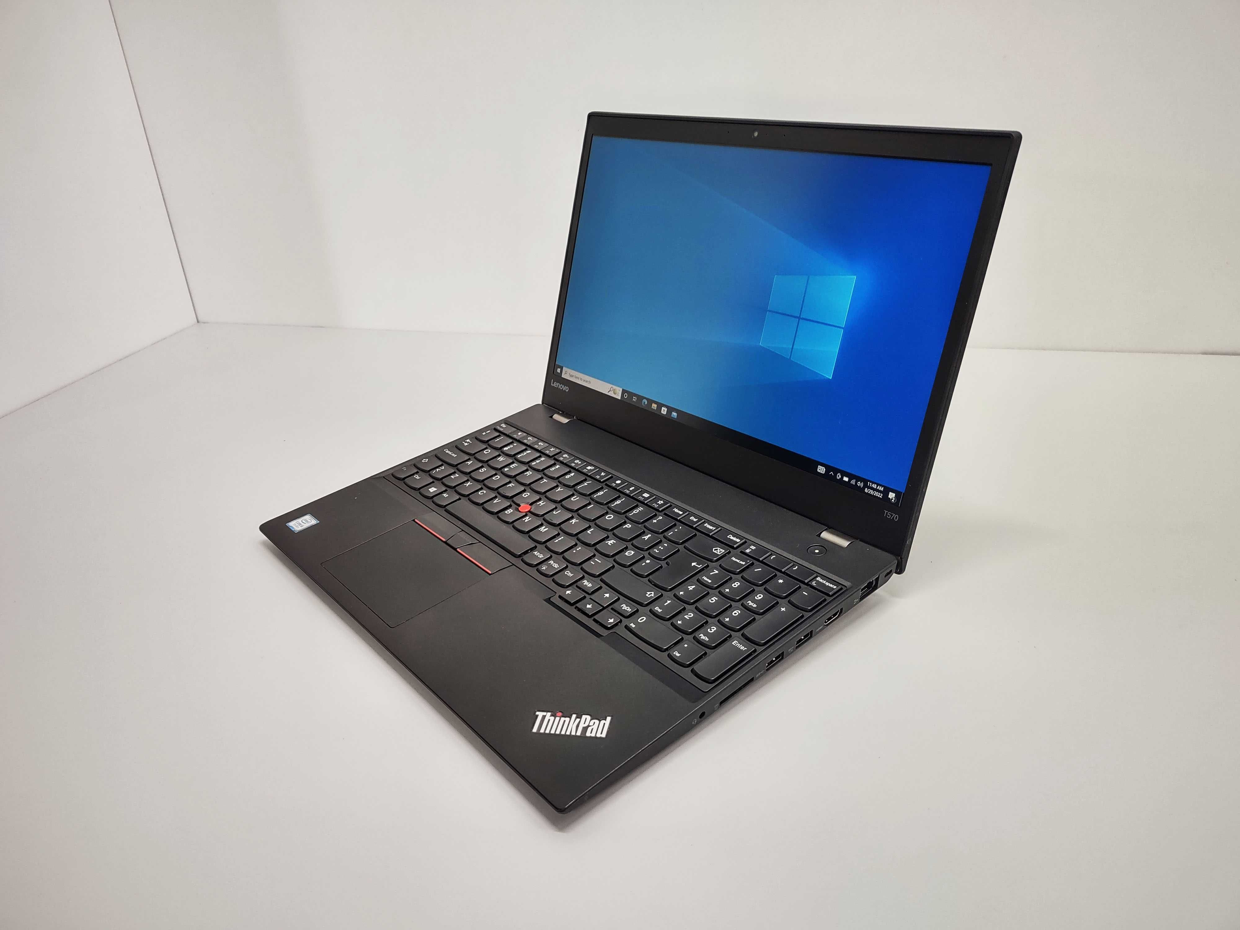 Lenovo ThinkPad T570 i5 7200U 12 GB RAM 480 GB SSD 2 baterii