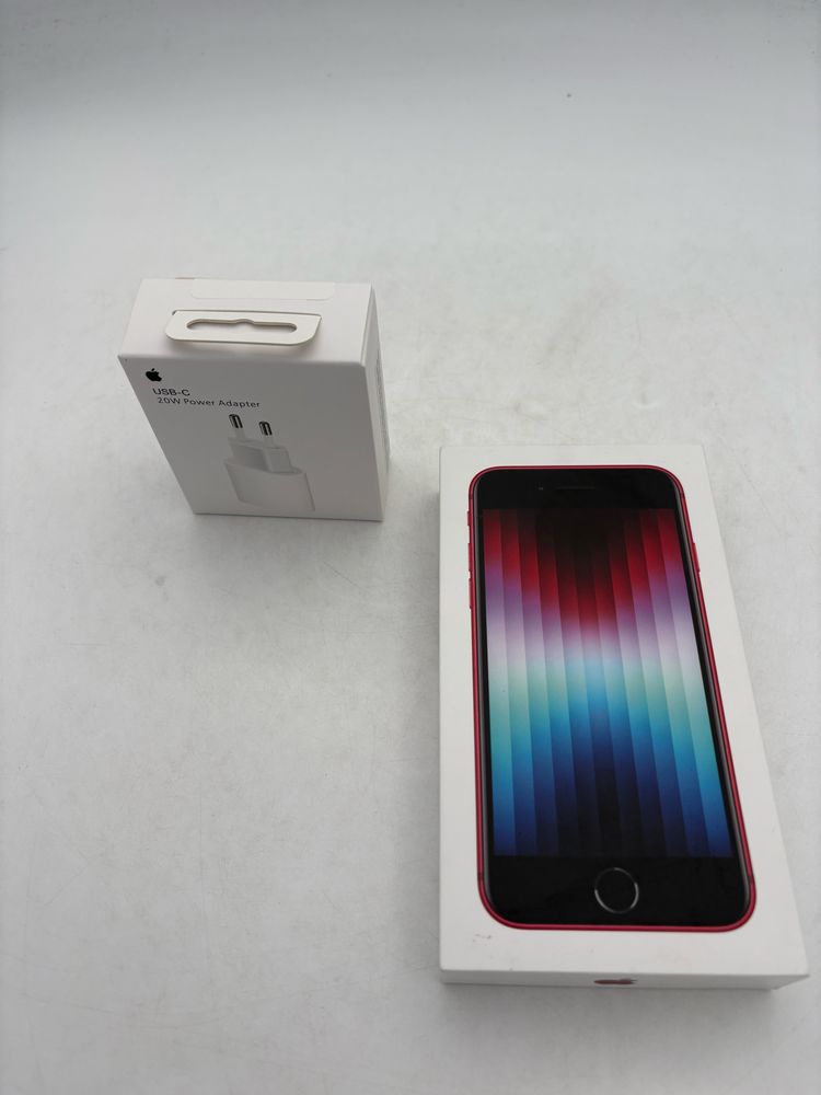 Apple iPhone SE 3, 128GB, 5G, Red, Nou, SIGILAT