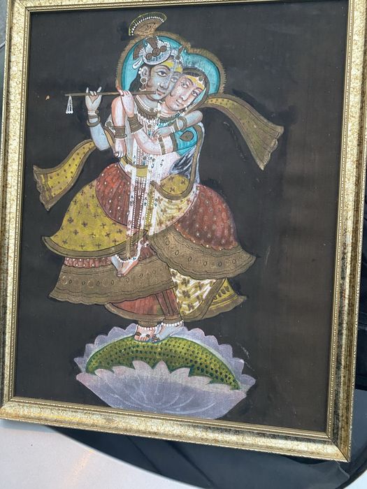 Vand tablou midel vintage cupru