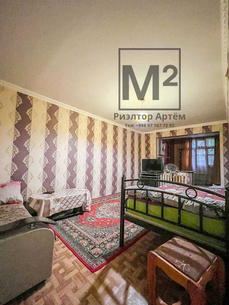 1/1/5 Максим Горький - Кирп 2х6 - Метро Буюк Ипак Йули - Ипотека