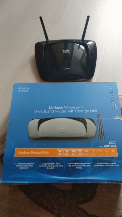 Router Linksys WRT160NL