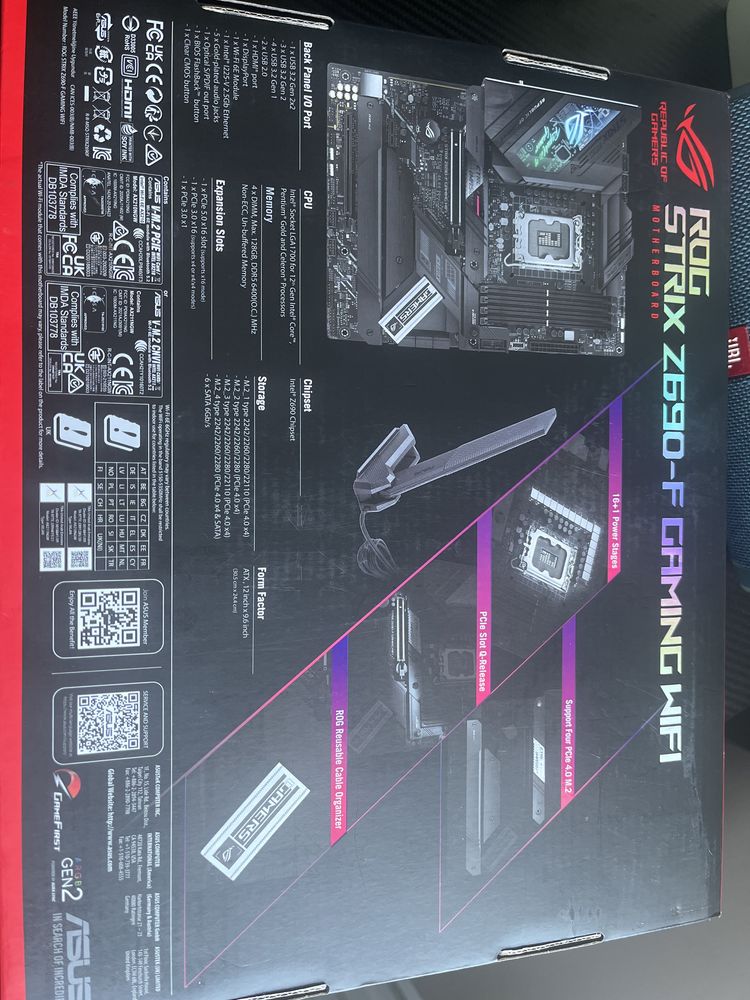 Rog Strix Z690 F gaming wifi