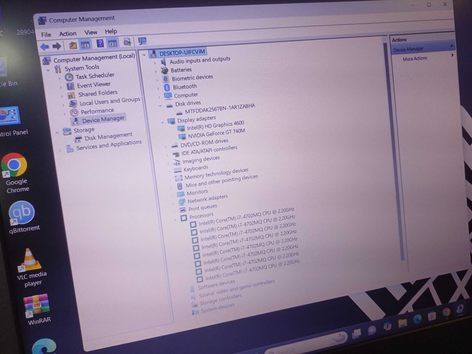 Lenovo FHD ™ i7-4702MQ/Nvidia GT 740М/12GB Ram/256GB SSD