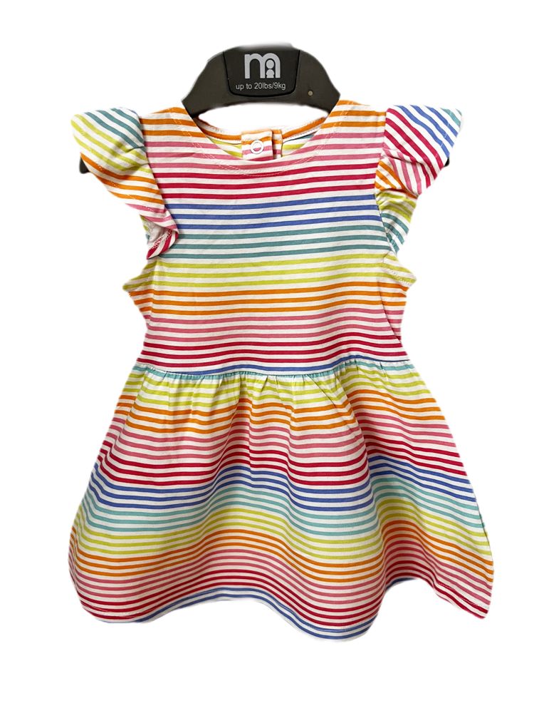Яркое легкое платье для девочек. 6-9 месяцев. Mothercare. Англия