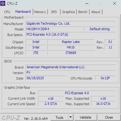 i5-13600kf + Дънна платка Gigabyte H610M
