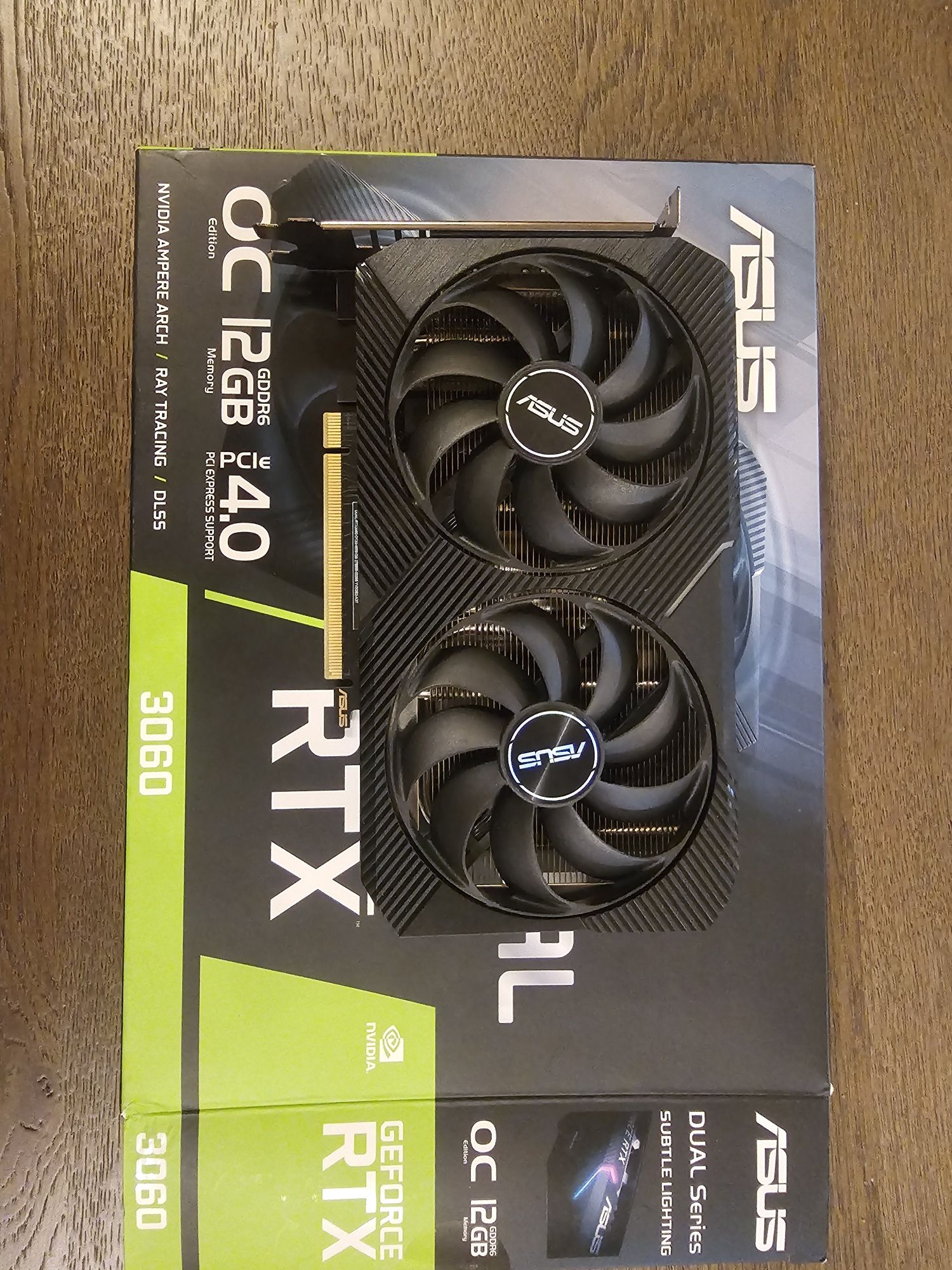 ASUS Nvidia RTX 3060 12GB остатъчна гаранция