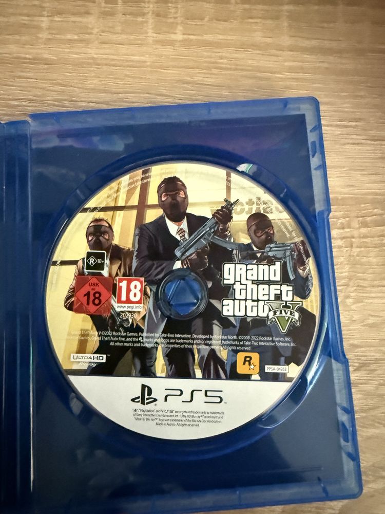 GTA5 за PS5 ,играта е нова и тъкмо отворена