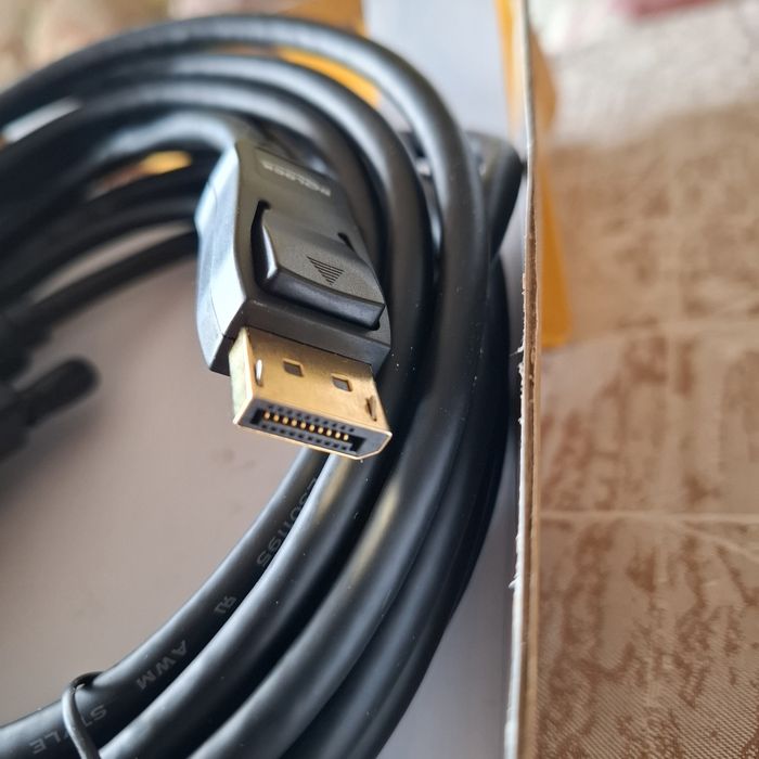 DeLock DisplayPort към DVI (24+1) кабел 5м – чисто нов