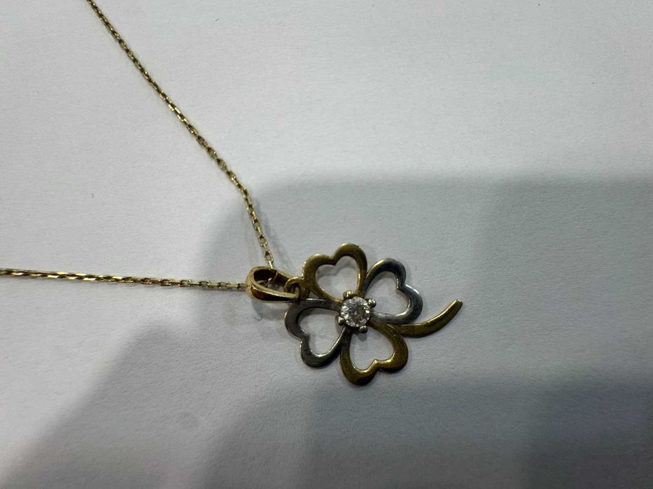 Златен синджир с висулка 14К- 1,93гр