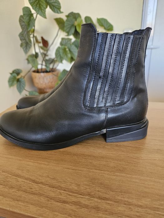 Дамски боти естествена кожа