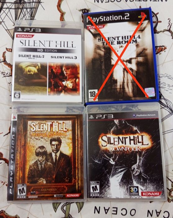 Коллекция Silent Hill ps3