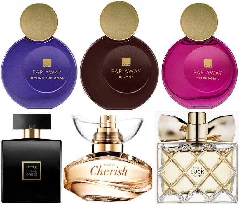 Налични парфюми, тоалетни води  от Avon, Oriflame