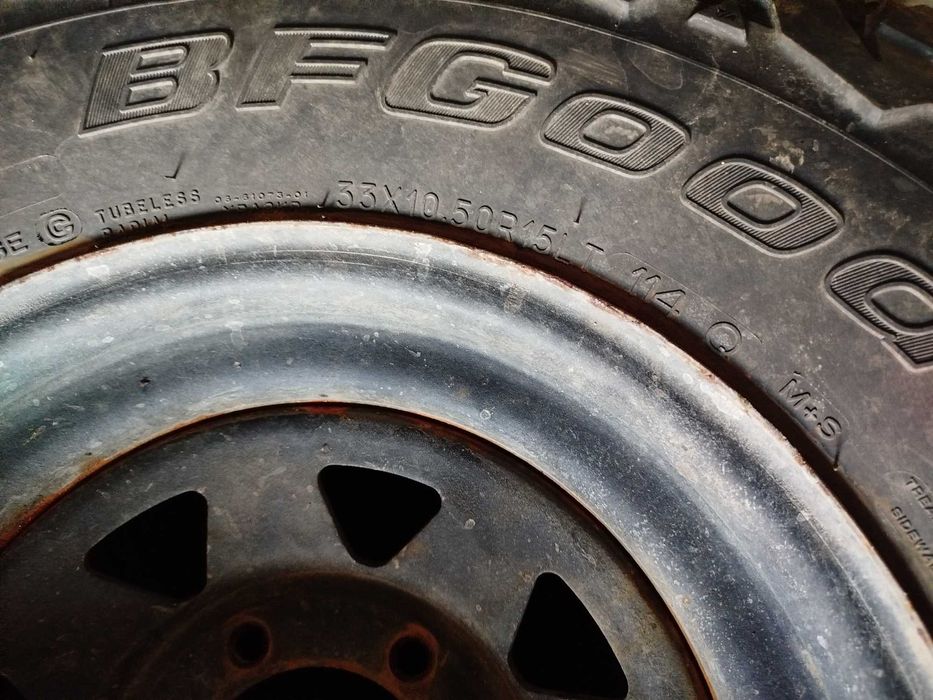 Гуми за джип 33х10.5х15 Bf Goodrich