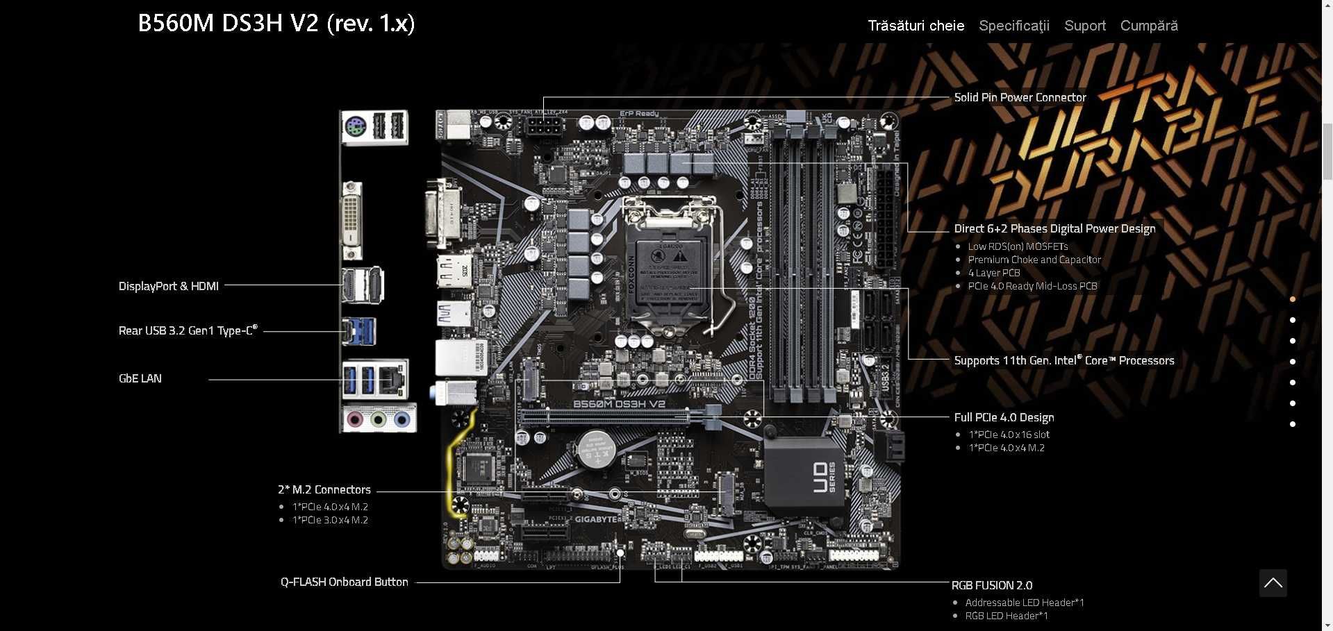 Gigabyte b560m ds3h v2