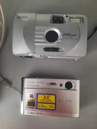 Продам 2 фотоаппарата  Sony цифровой и Сonica пленочный
