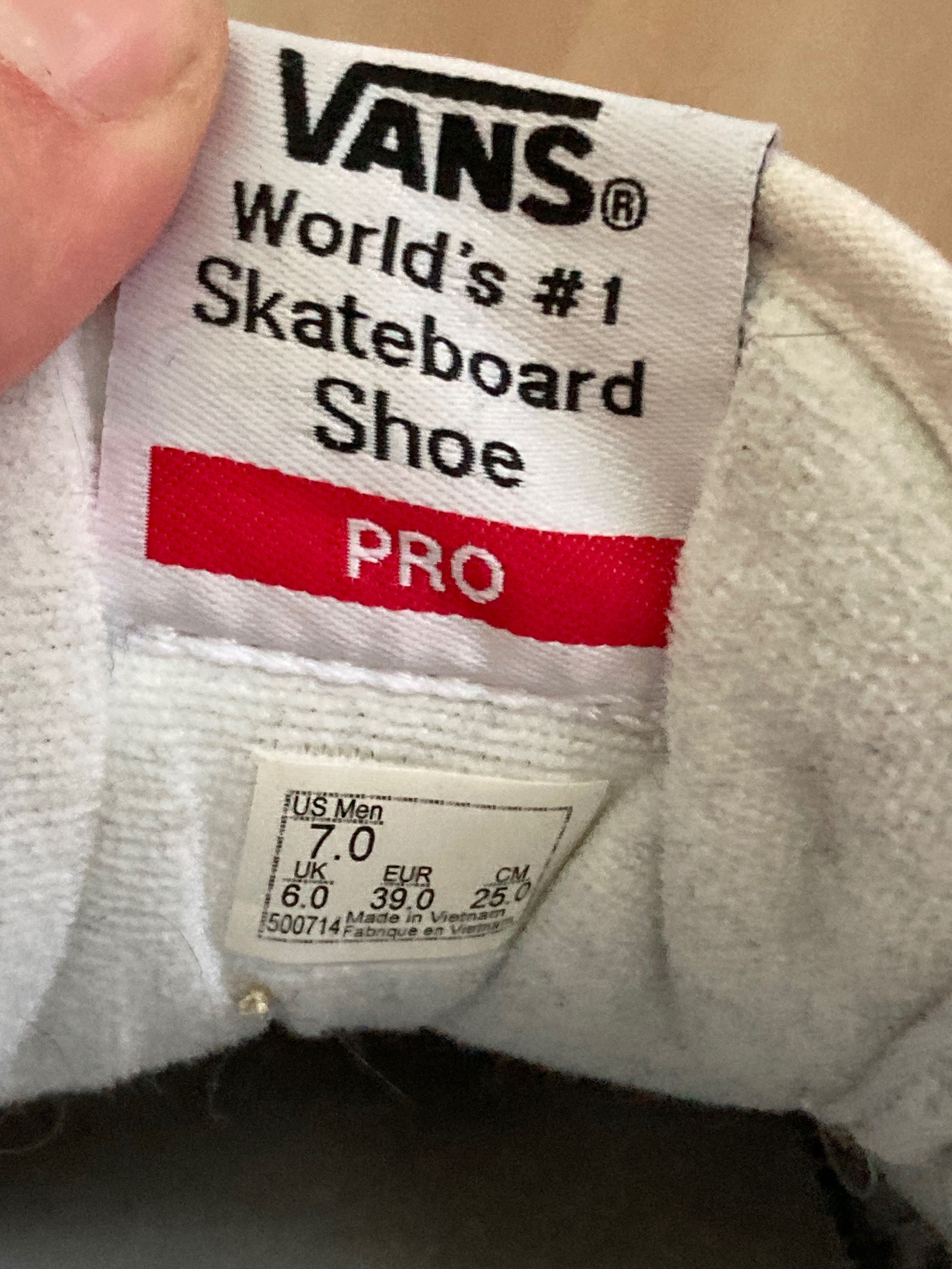 Vans Pro skateboard shoe