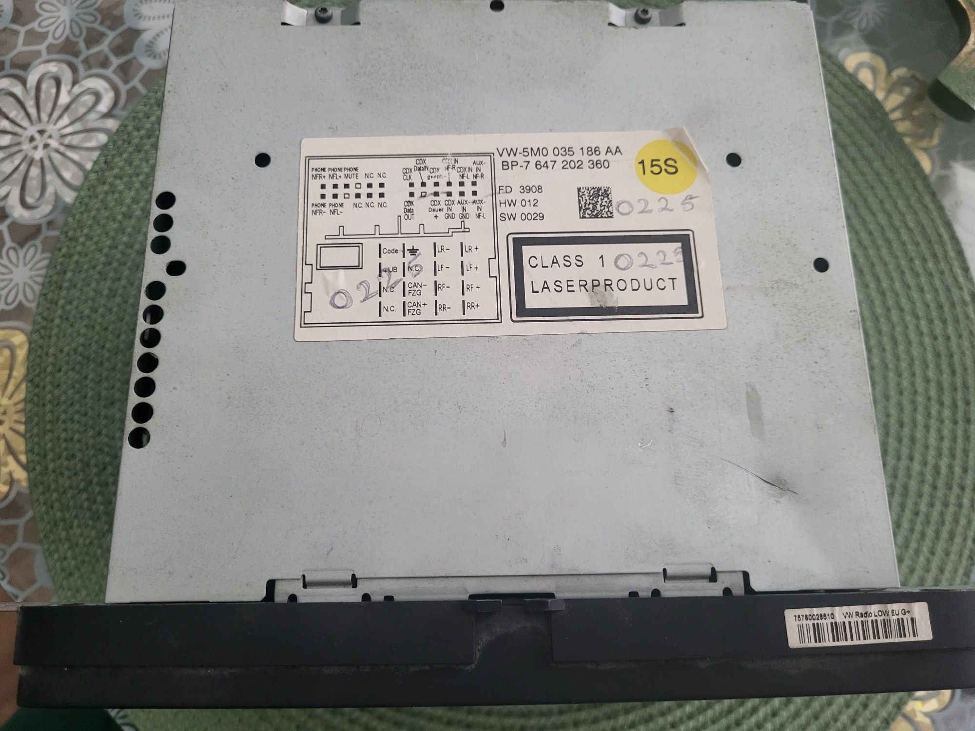 Radio Rcd 310 Vw