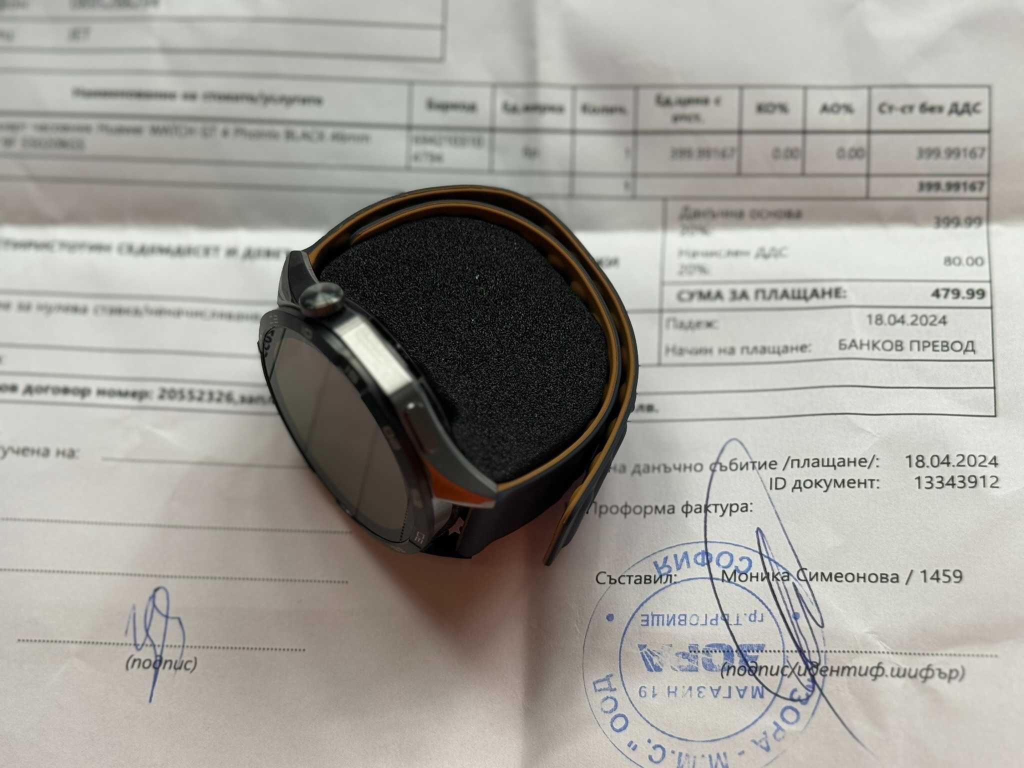 46mm Huawei Watch GT4 Гаранция Black