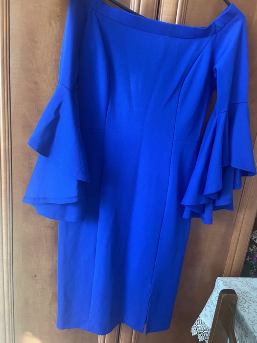 Rochie albastru regal