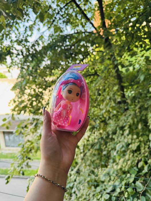 Jucarii copii papusa/masinuta cu dulciuri