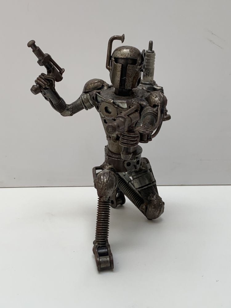 Ръчно изработена метална скулптура Star Wars