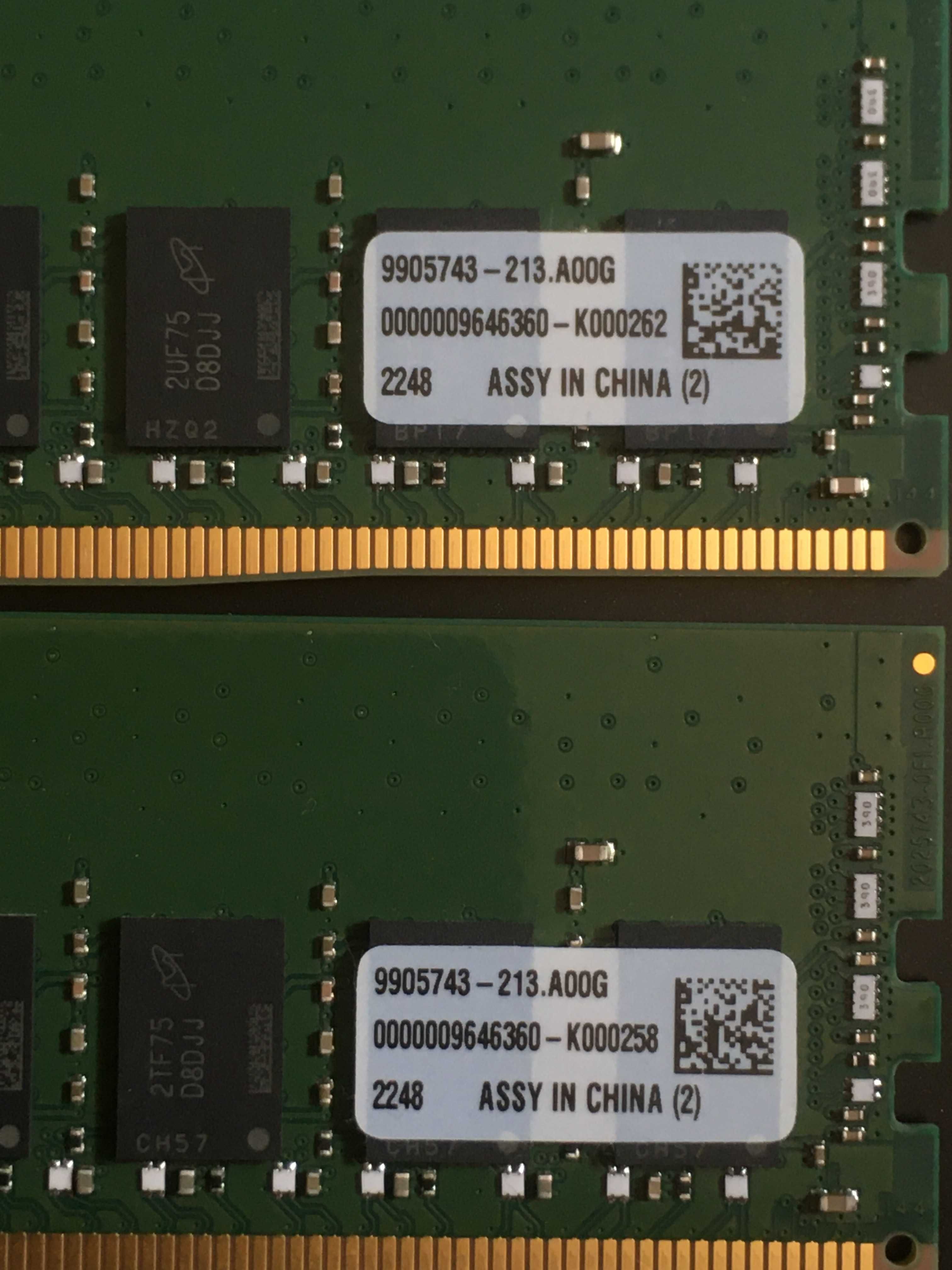 Памет Kingston 64GB (4x16GB) DDR4 3200MHz CL22