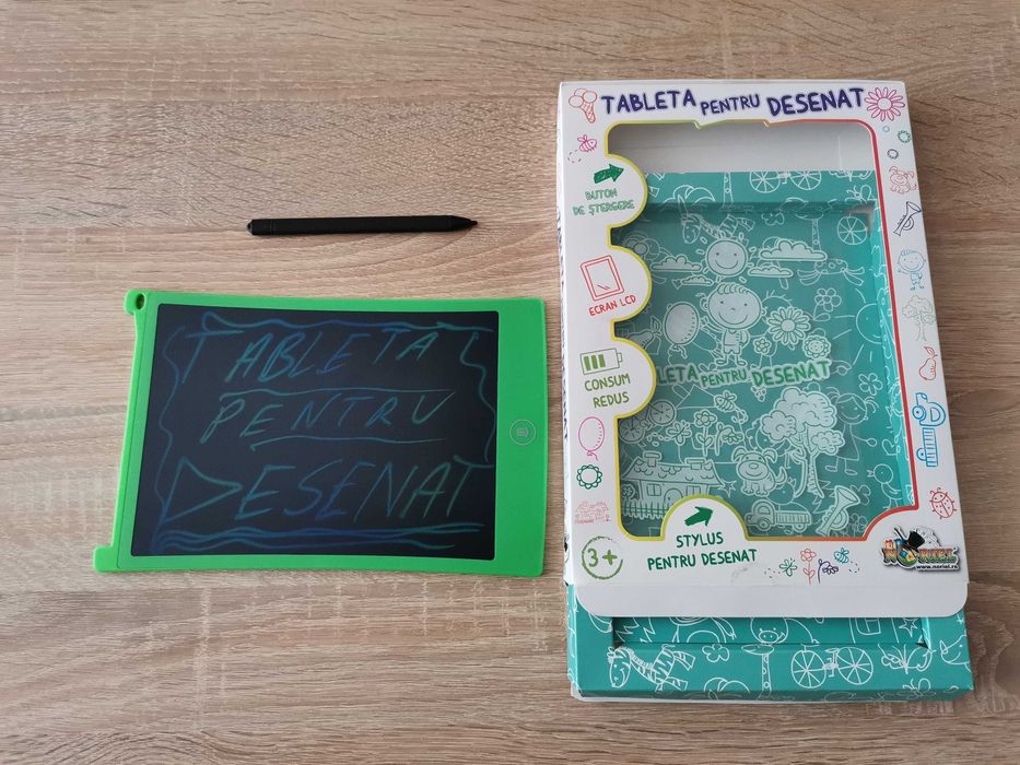Tableta pentru desenat verde NORIEL Transport GRATUIT