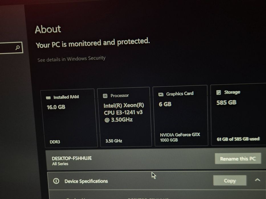 Pc foarte capabil gaming