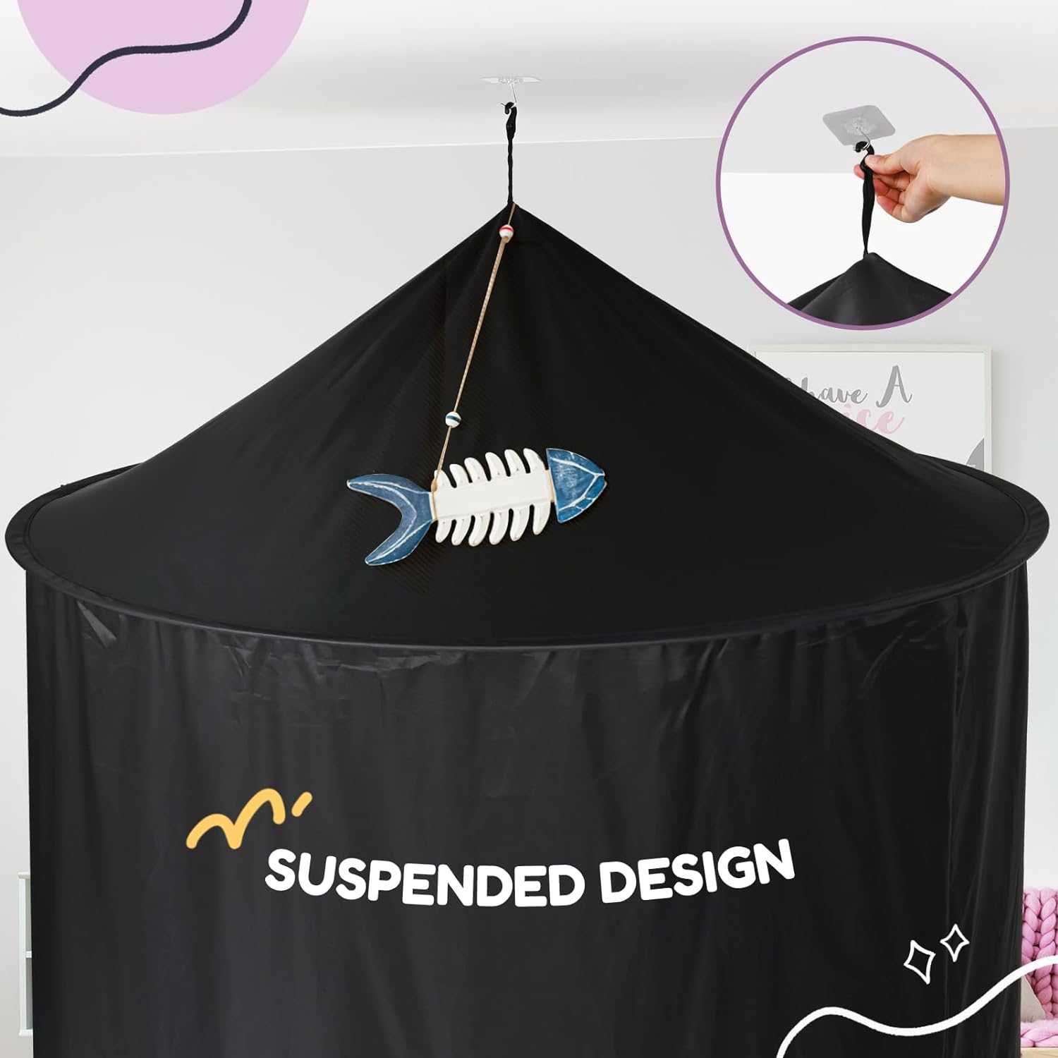 Yabumak Sensory Tent Тъмна палатка за игра и релакс с чанта