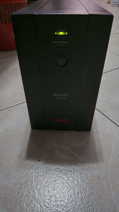 FARA baterii - APC Back-UPS 1400 - BX1400U-GR
