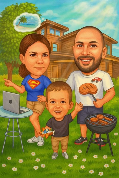 Caricaturi, cadouri personalizate