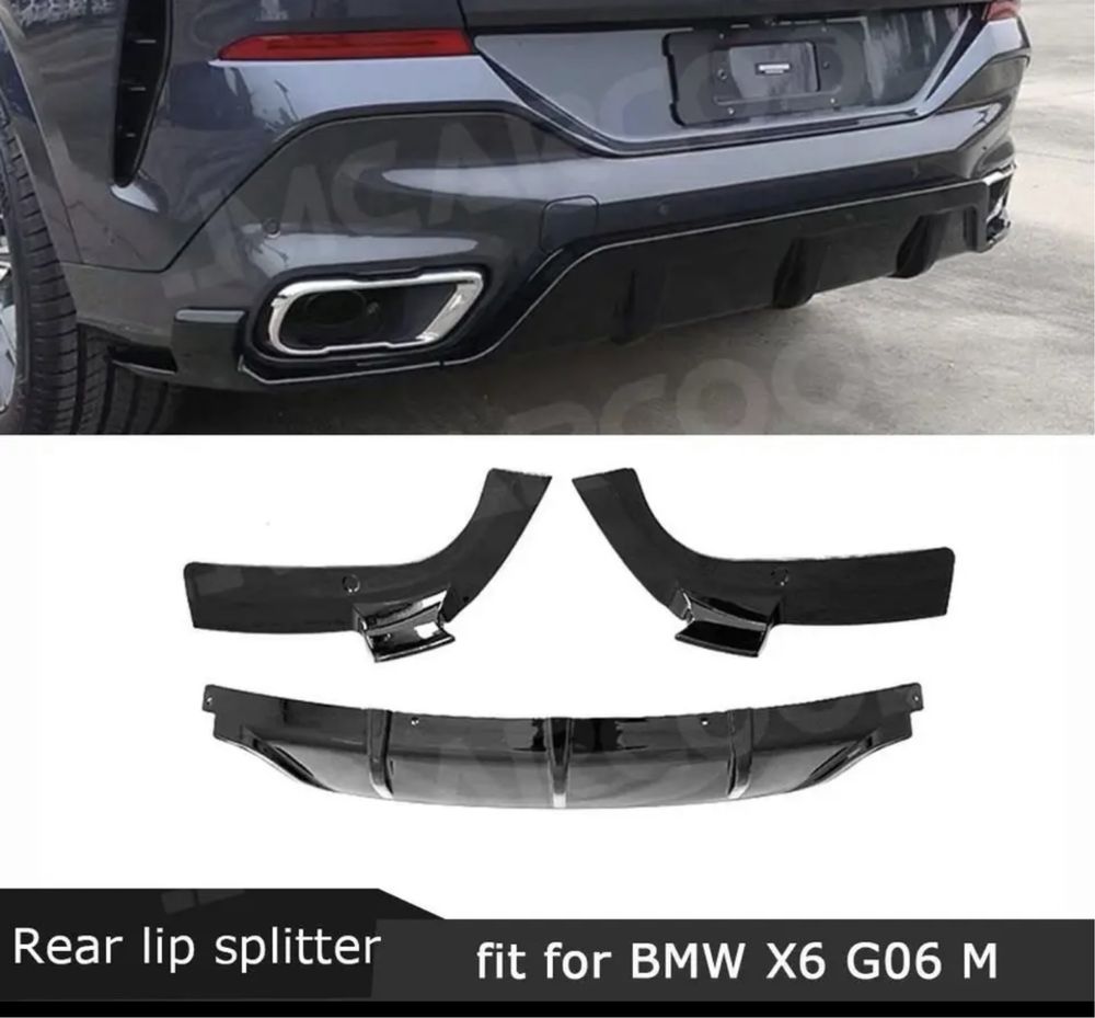 Difuzor/Spoiler/Prelungire  bara spate bmw X6 G06