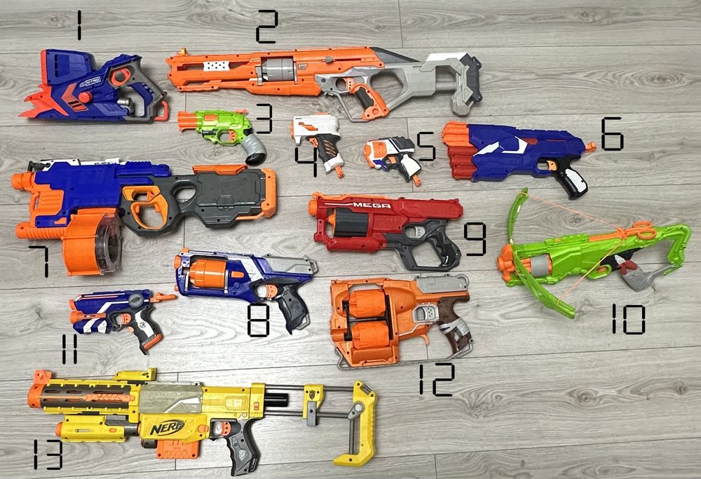Бластеры Nerf