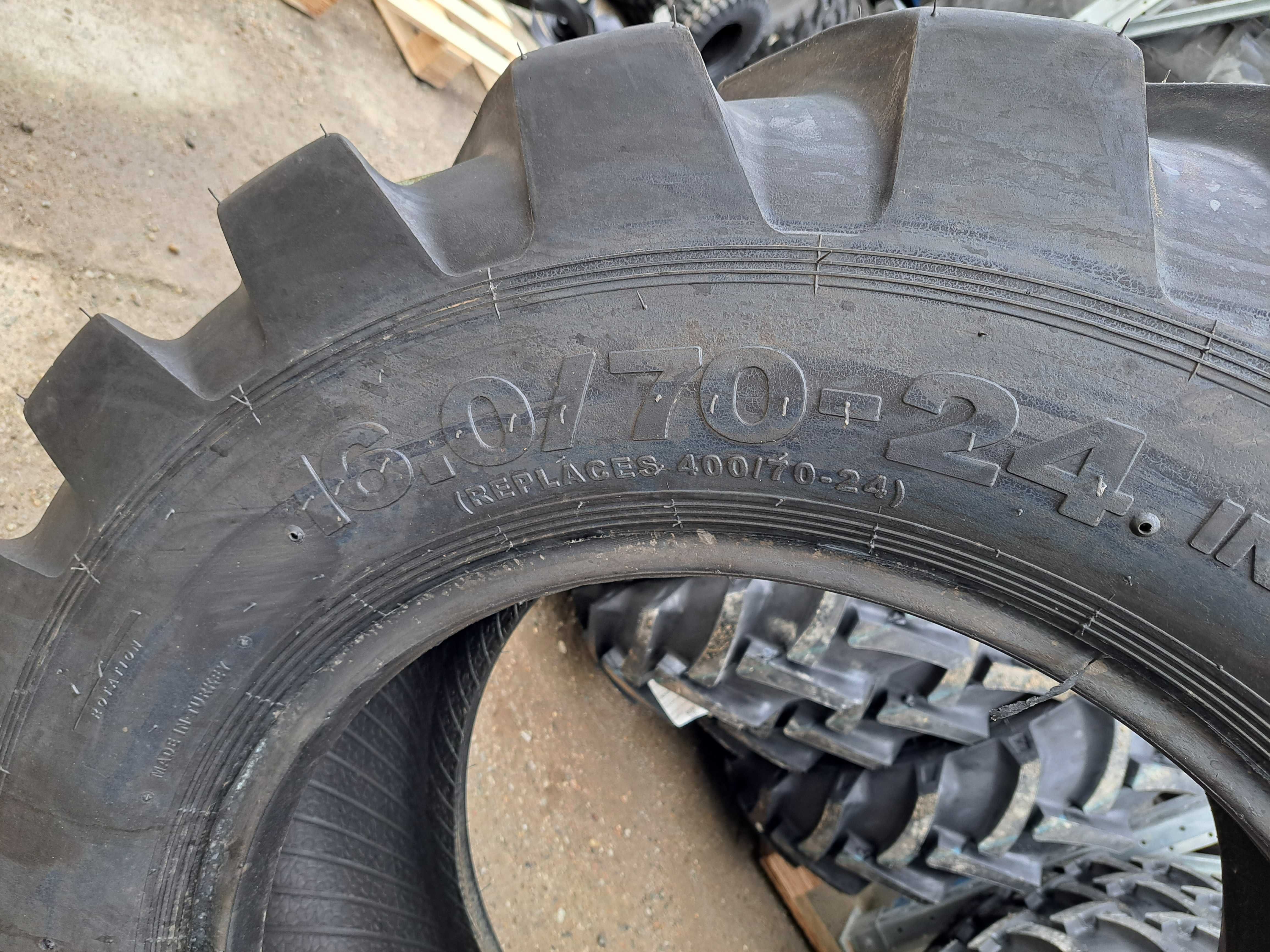 Anvelope noi 16.0/70-24 OZKA IND80 14 pliuri cauciucuri BULDOEXCAVATOR