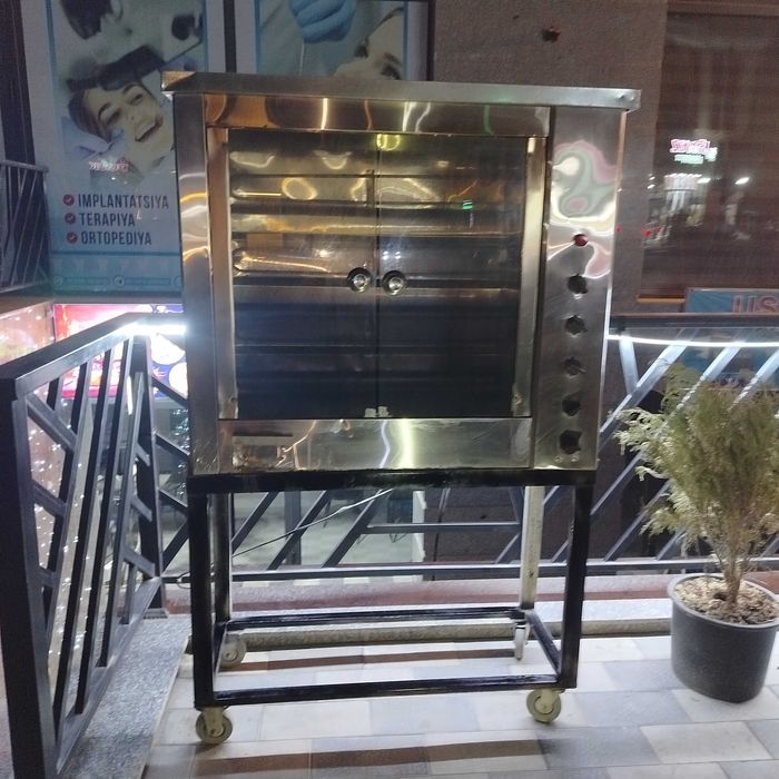 Гриль 2 марта Ишлаткан газ балон билан