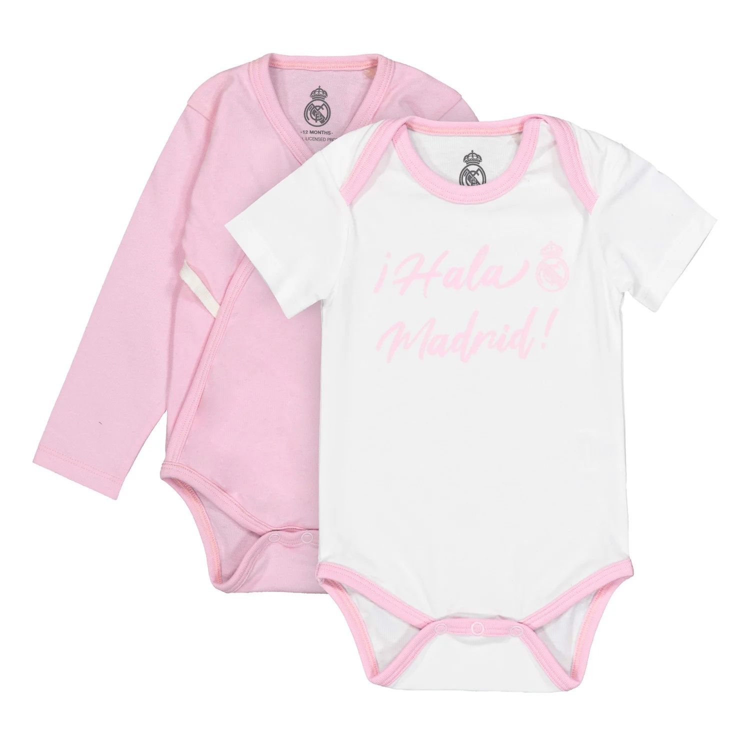 Set 2 body bebe Real Madrid