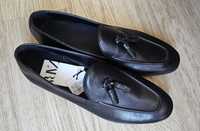 Мъжки черни обувки ZARA