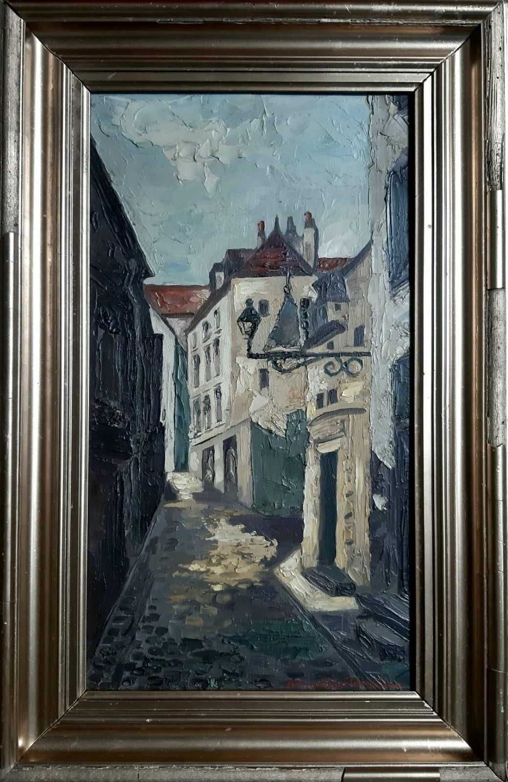 Rudolf Schweitzer-Cumpăna, Ulei pe placaj, Semnat, Dim. 44 x 68 cm