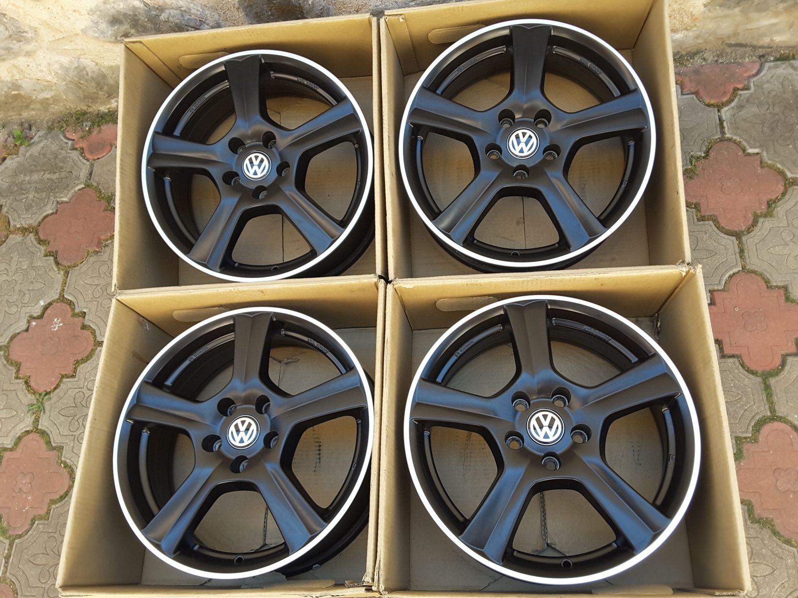 jante aliaj 17; 5x112; Vw Passat b6, b7, b8, Golf 5,6,7, Caddy, jetta