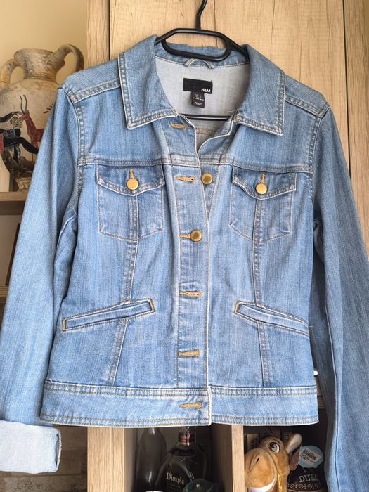 Яке от светлосин деним Н&М