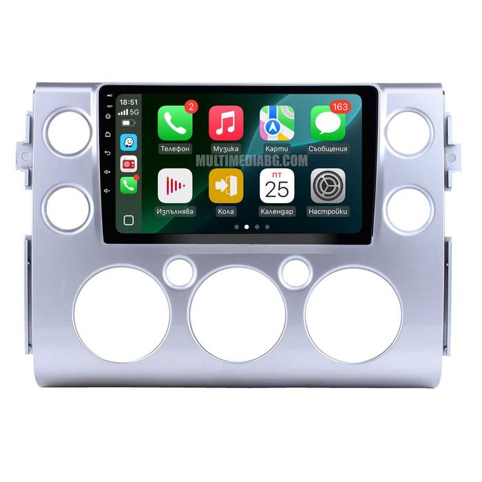 Toyota FJ Cruiser 2006 - 2020 Мултимедия Навигация Android