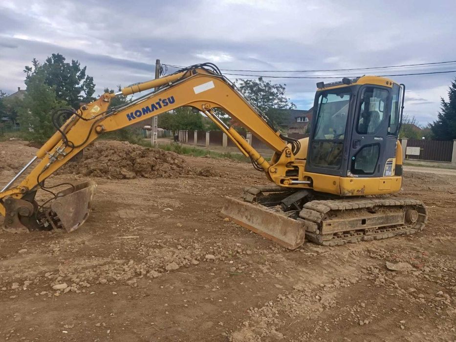 Excavator Komatsu PC80MR-3 An fabricatie : 2009, Greutate : 7550 Kg