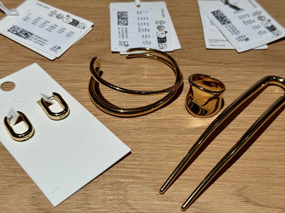 Bijuterii COS set gold