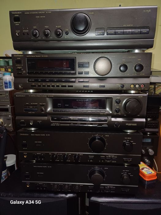 Amplificator stereo Technics su 810, Technics sa gx390,Technics gx200