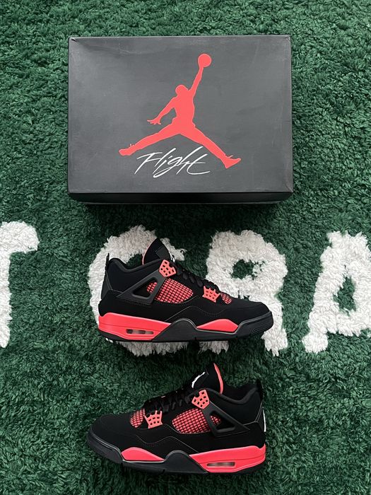 Jordan Retro 4 Red Thunder 42