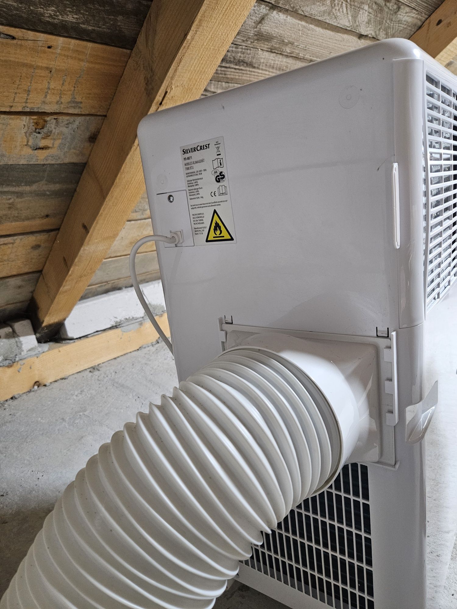 Aer conditionat portabil SILVERCREST, 7000 BTU, nou