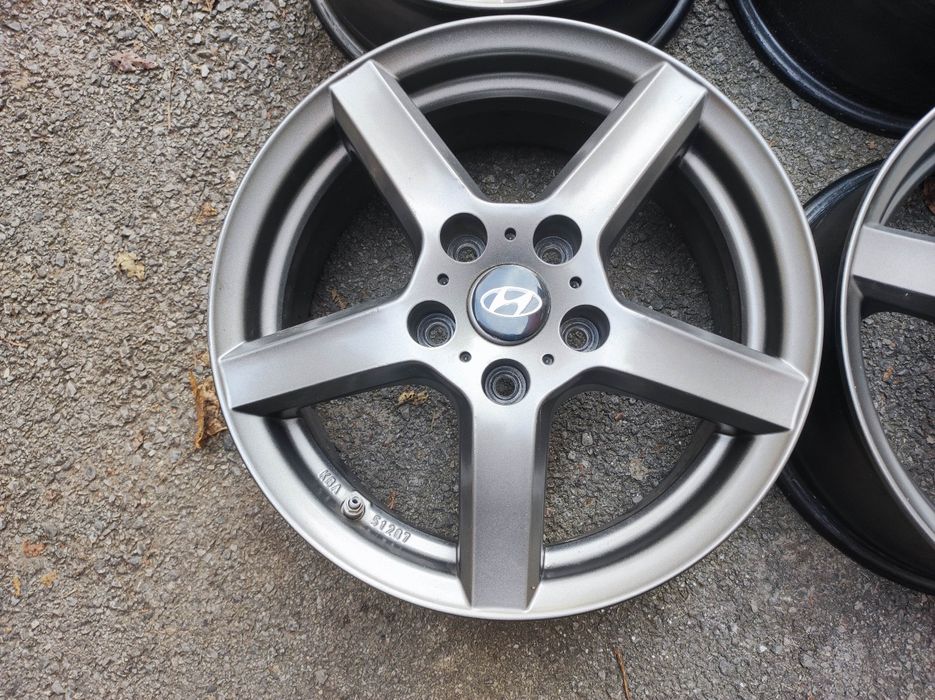 Хюндай; Киа – 16 цола 5x114,3; 4 бр. лети джанти, цвят графит