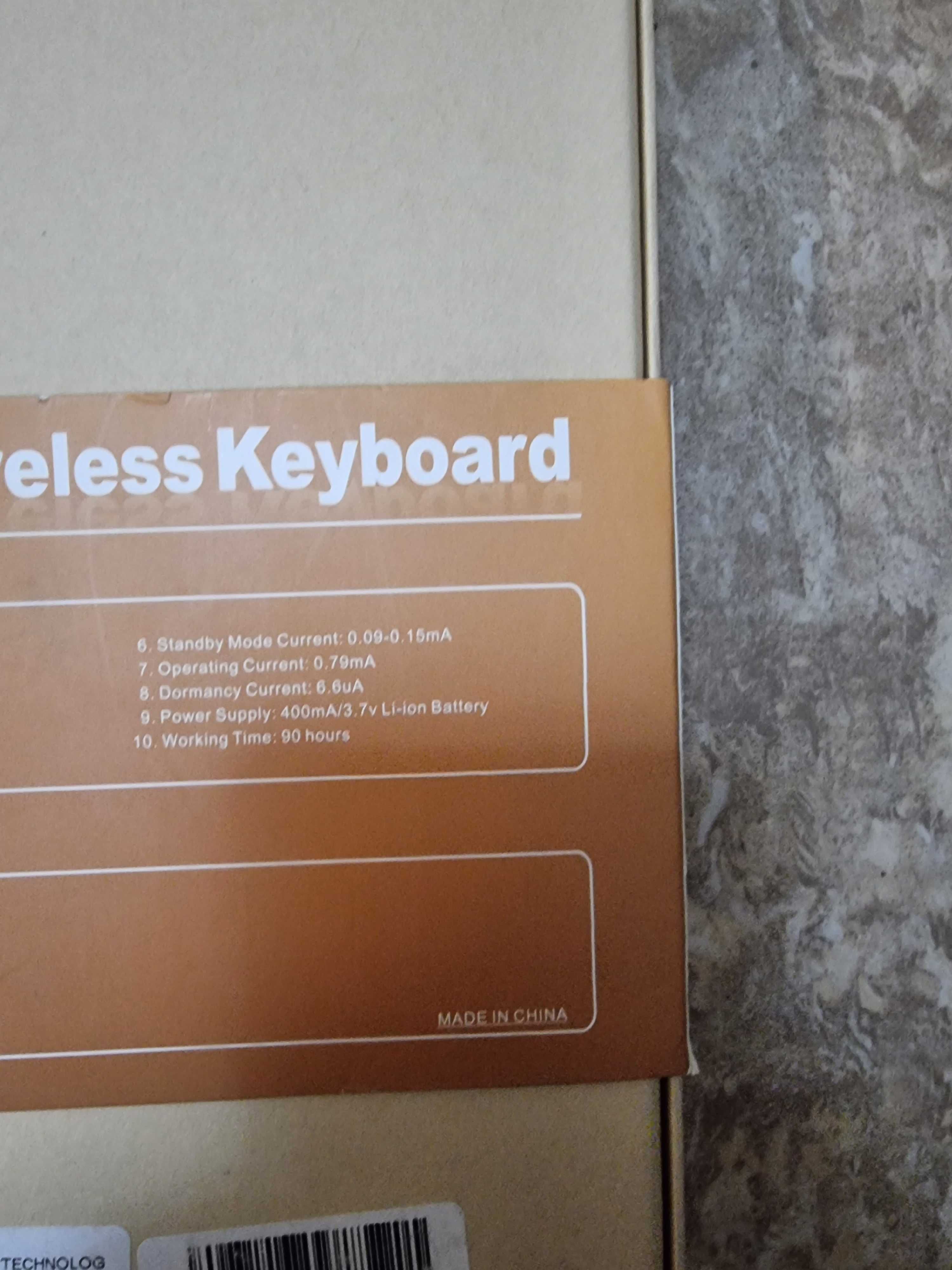 Wireless keyboard husa tableta (produs nou)