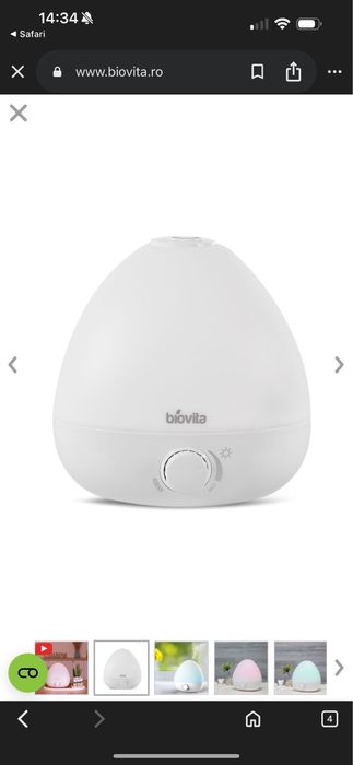 Umidificator si difuzor de aroma