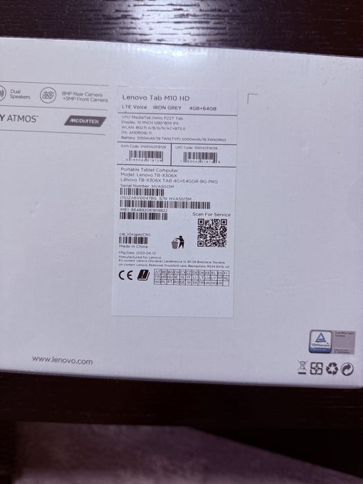 Таблет Lenovo Tab M10 HD